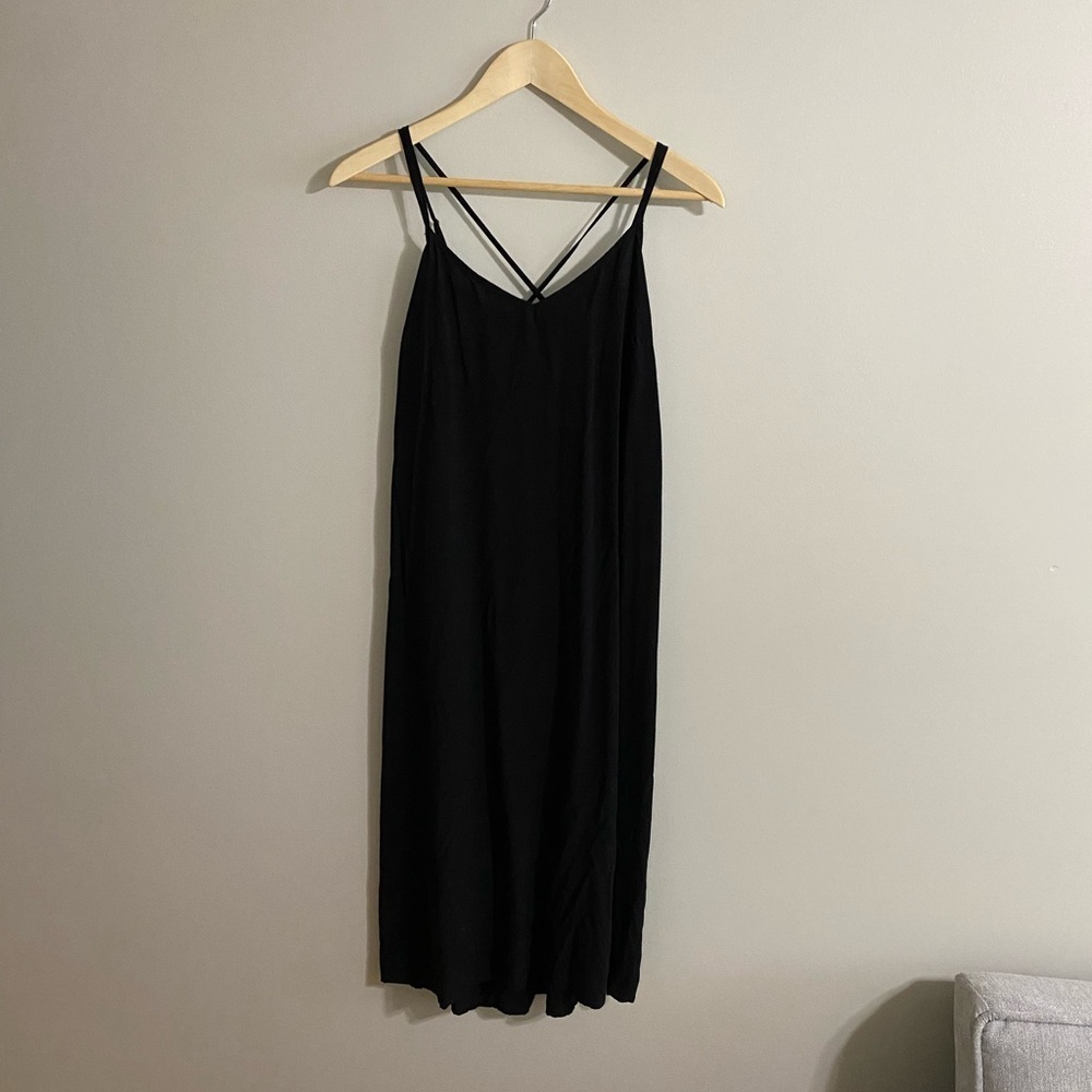 GAP Black Strappy Dress